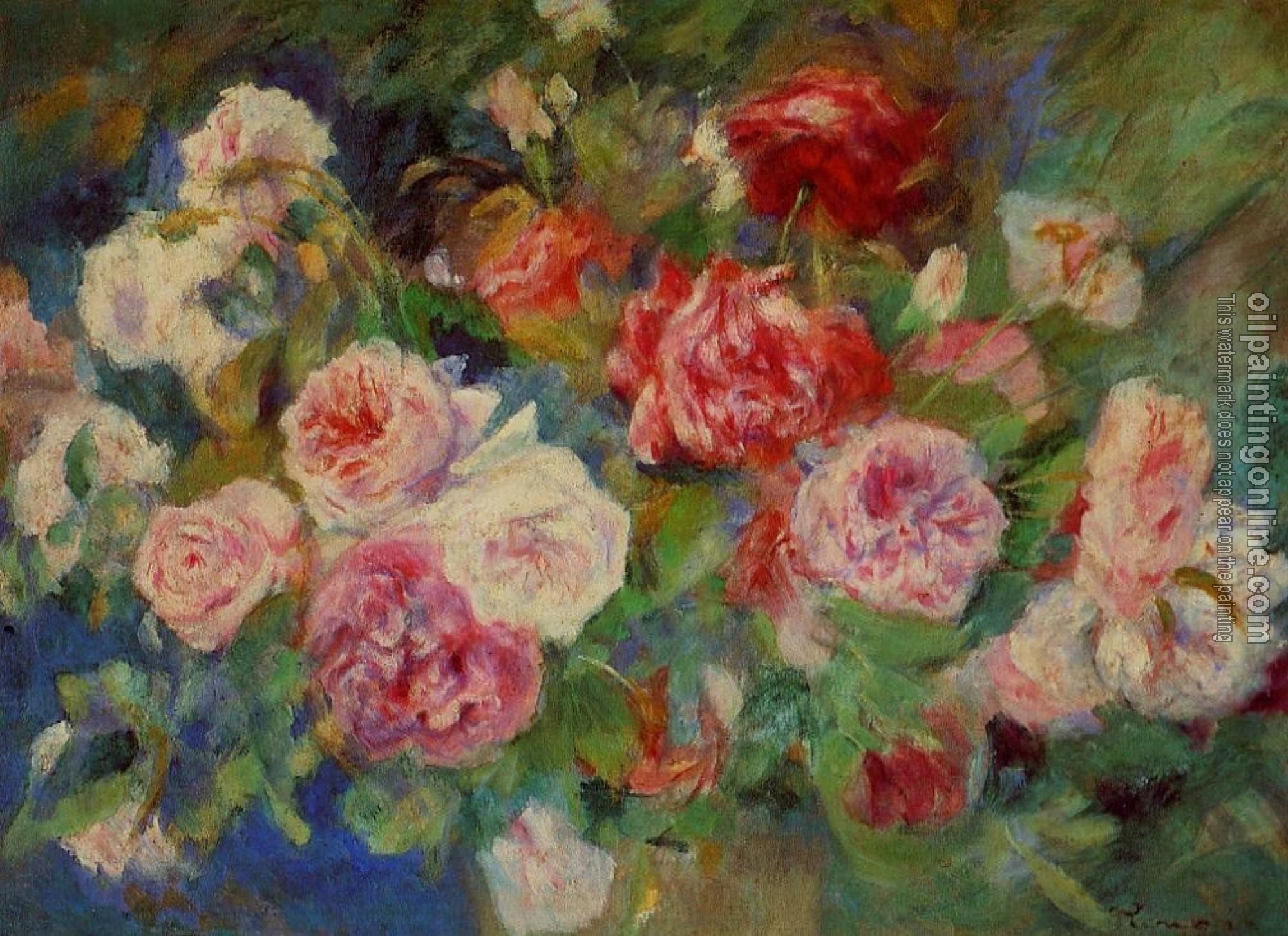 Renoir, Pierre Auguste - Roses